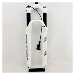 WULE-RYP Forcelle per mountain bike WULE-RYP 26"27.5" 29 Pollici Forchetta per Biciclette MTB Mountain Bike Suspension Fork Damping Air Forcella Anteriore Telecomando e Controllo Manuale HL RL RL (Color : 29RL Gloss White)