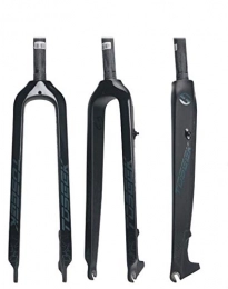 WULE-RYP Parti di ricambio WULE-RYP Forcella di Carbonio 26 27.5 29ex Bicycle Fork Road MTB Bike Front Fork 29 T800 Sospensione in Fibra di Carbonio 2020 (Color : Gloss Black 27.5)