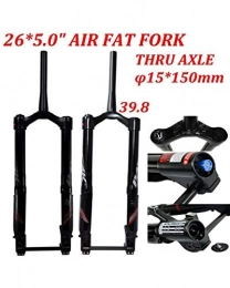 WXX Forcelle per mountain bike WXX Forcella Anteriore Bici da 26 Pollici Forcella Anteriore da 5.0 Pollici Mountain Bike Forcella Mobile da Neve Forcella Rovesciata Forcella Forcella MTB