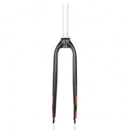 Wz Forcelle per mountain bike WZ 26" 27, 5" 29" MTB Forcella Anteriore della Bicicletta, Ciclismo 28, 6 Mm Lega di Alluminio Ultraleggero Bici da Strada Forchetta Rigida 1-1 / 8" (Design : A, Size : 26inch)