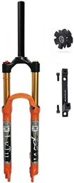 XLYYHZ Parti di ricambio XLYYHZ 26 27.5 29 Inch Mountain Bike Forcella Anteriore Viaggio 140mm Arancione Ultralight Lega MTB Air Forcella Rebound Regolare Sospensione (colore : diritto blocco manuale, Dimensioni: 66 cm)