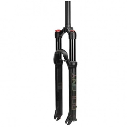 YBNB Forcelle per mountain bike YBNB Forcella Ammortizzata per Bicicletta 29, Lega di Alluminio 28, 6 Mm Tubo Dritto Mountain MTB Bicicletta Tartaruga Coniglio Regolamento Viaggio 100 Mm