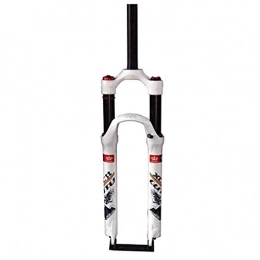 YBNB Forcelle per mountain bike YBNB Forcella Ammortizzata per Mountain Bike 26, 1-1 / 8"28, 6 Mm in Lega di Alluminio con Tubo Diritto da 27, 5 Pollici Telecomando per Bicicletta da Viaggio 120 Mm