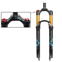 YBNB Forcelle per mountain bike YBNB Forcella Ammortizzata per Mountain Bike da 26 Pollici, Freno A Disco in Lega di Alluminio, Tubo Dritto, Controllo Spalla 1-1 / 8", 28, 6 Mm, Corsa 100 Mm