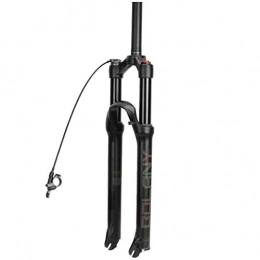 YBNB Forcelle per mountain bike YBNB Forcella Ammortizzata per Mountain Bike da 29", Tubo Conico del Ponte Anteriore del Freno A Disco in Lega di Alluminio per Esterni 1-1 / 8", Corsa da 100 Mm