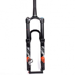 YBNB Forcelle per mountain bike YBNB Forcella Anteriore per Mountain Bike, Forcella Ammortizzata, Controllo della Linea della Spalla del Tubo Conico da 26 / 27, 5 Pollici Corsa 120 Mm