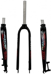 YBNB Forcelle per mountain bike YBNB MTB Bike Hard Fork 26 / 27, 5 / 29 Pollici Freno A Disco in Lega di Alluminio Tubo Dritto 1-1 / 8"Forcelle Ammortizzate per Biciclette Super Leggere QR 800G