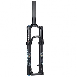 YLKCU Parti di ricambio YLKCU Forcella Ammortizzata per Bicicletta, 26 1-1 / 8 `` Leggera MTB Bicicletta Mountain Lega di magnesio Forcella a Gas Spalla Telecomando Telecomando 100mm, Nero-29 Pollici