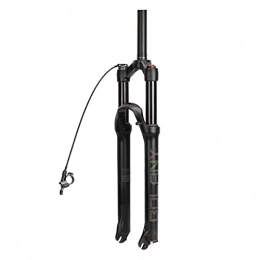 YQQQQ Forcelle per mountain bike YQQQQ Forcella Ammortizzata per Mountain Bike, Forcella Pneumatica Leggera in Lega di Magnesio E Alluminio Escursione: 120 Mm (Color : Remote Lockout, Size : 27.5inch)