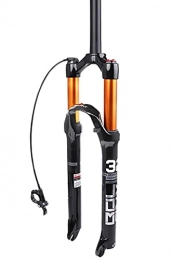 ZNBH Parti di ricambio ZNBH ZNBHWJD Forcelle Mountain Bike Fork 26 27.5 29 Pollici Smorzamento Ad Aria in Lega di Magnesio Forcella Sospensione della Bicicletta per Freno A Disco Ruota Corsa 100mm QR 9mm