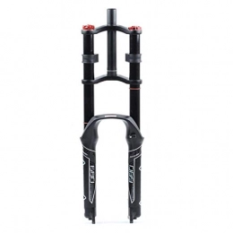 ZXCNB Parti di ricambio ZXCNB Ie Bike Suspension Fork MTB Dõ □ Bla Shoulder Control Air Shock Absorber Rebound Adjust 1-1 / 8"QR Axis Ultralight Bicycle Bicycle Fork