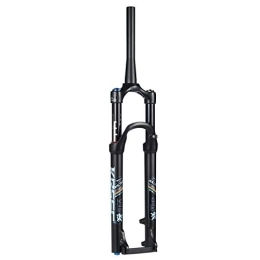 ZYHDDYJ Forcelle per mountain bike ZYHDDYJ Forcella Anteriore 26" 27.5" 29" Mountain Bicicletta Forcella di Sospensione Lega 28, 6 Mm Disco Freno Air Forcella 120mm Corsa Nero (Color : Tapered Canal, Size : 29 inch)