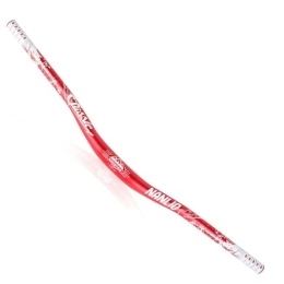 KLWEKJSD Manubri per Mountain Bike 31, 8 Mm Manubrio Riser Per Mountain Bike Lega Di Alluminio MTB DH XC Manubrio Della Bicicletta Manubrio Extra Lungo 720 / 780 Mm A Forma Di Rondine (Color : Red, Size : 780mm)