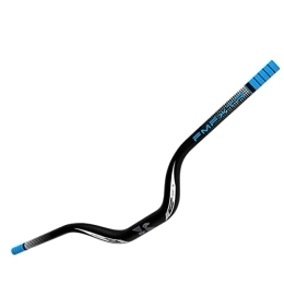 KLWEKJSD Manubri per Mountain Bike 31, 8mm Manubrio Da Mountain Bike Lega Di Alluminio 720mm 780mm Manubrio Extra Lungo Manubrio Riser MTB Rialzo Da 90mm (Color : Blue, Size : 780mm)