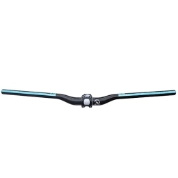 FukkeR Manubri per Mountain Bike 31.8mm Riser Manubrio Per Bici Barra Di Riposo In Carbonio Per Ciclismo Mountain Bike Rise 30mm Bicicletta Manubri 600 / 620 / 640 / 660 / 680 / 700 / 720mm (Color : Blauw, Size : 660mm)