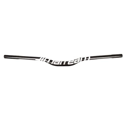 KLWEKJSD Parti di ricambio 580 / 600 / 620 / 640 / 660 / 680 / 700 / 720 / 740 / 760mm MTB Manubrio 31, 8 Mm Manubrio Mountain Bike Rise Fibra Di Carbonio Barra Extra Lunga (Color : White, Size : 640mm)