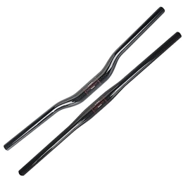 AdirMi Manubri per Mountain Bike AdirMi Manubrio in Fibra di Carbonio Mountain Bike Manubrio Bicicletta Barra Piatta / Riser Bar 31.8mm 580 / 600 / 620 / 640 / 660 / 680 / 700 / 720 / 740 / 760mm Manubrio MTB per Il Ciclismo, Riser(Glossy), 640mm