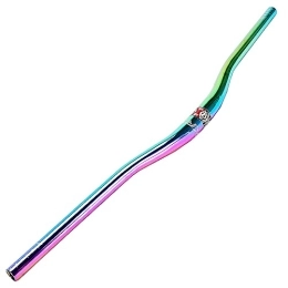 CARACHOME Parti di ricambio CARACHOME Manubrio colorato MTB 31, 8mm * 800mm AM XC DH Manubrio Bici da Corsa Discesa Manubrio Bici Arcobaleno per Accessori per Biciclette, A