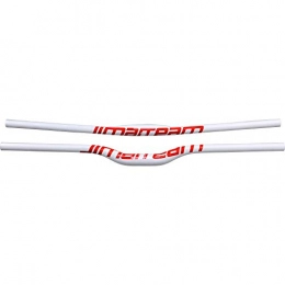 GUDFGJB Manubri per Mountain Bike Carbon MTB Handlebar Flat Or Rise Handlebar 31.8 * 580 / 600 / 620 / 640 / 640 / 660 / 680 / 700 / 720 / 740 / 760Mm White Red Label Rise700mm