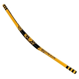 CLKPEN Manubri per Mountain Bike CLKPEN Il Manubrio della Mountain Bike della Strada allunga la Lega di Alluminio 720 / 780mm 31.8mm Riser Bar, Giallo, 780mm