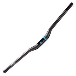 CLKPEN Manubri per Mountain Bike CLKPEN Manubrio Bici in Carbonio UD Matte Manubrio Bicicletta 25.4mm Riser Bars per Bici da Strada MTB, Blu, 660mm