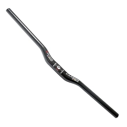 CLKPEN Manubri per Mountain Bike CLKPEN Mountain Bike Carbonio Manubrio Riser 31.8mm Fibra di Carbonio MTB Manubrio Leggero Riser Bars 3K Lucido, Swallow, 680mm