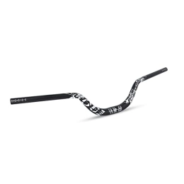 DFNBVDRR Parti di ricambio DFNBVDRR Manubrio Riser MTB da 31, 8 Mm 720mm 780mm Manubrio Extra Lungo Rise 90mm XC / AM / DH Manubrio Bicicletta Lega di Alluminio (Color : Black, Size : 720mm)