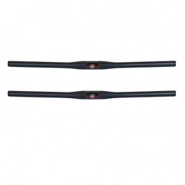 ELITA ONE Parti di ricambio ELITA ONE Bicicletta Riser / Flat Manubrio - Fibra di Carbonio per MTB / Bici da Strada UD Nero Matt, 31, 8 * 660 / 680 / 700 / 720mm Ciclismo Manubri (700mm, Flat Manubrio)