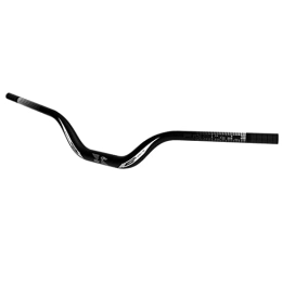 Sharplace Parti di ricambio Generic Manubrio Leggero per Mountain Bike MTB Down Hill DH Bicicletta Barra Riser Extra Lunga 31, 8 mm 720 mm Manubrio rialzato Alto - 780mm Nero