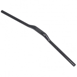 GZSC Manubri per Mountain Bike GZSC Manubrio Mountain 31, 8 Millimetri in Fibra di Carbonio Piena Diritta del Manubrio della Bici della Bicicletta MTB Flat Bar Riser Bar (Color : Black)