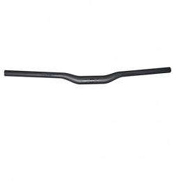 GZSC Parti di ricambio GZSC Manubrio Mountain Fibra del Carbonio del Manubrio della Bicicletta Strada Mountain Bike Salita Piano del Manubrio MTB UD 31, 8 Millimetri in Bicicletta Parts Nero (Color : Rise Handlebar 620mm)