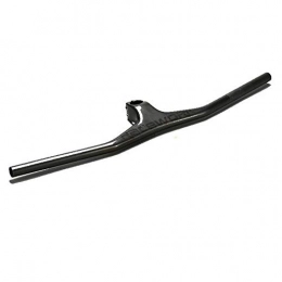 GZSC Manubri per Mountain Bike GZSC Manubrio Mountain in Fibra di Carbonio MTB Manubrio della Bicicletta One a Forma di Manubrio Integrato con Stelo UD Matte Carbon DH Mountain Bike Handlebar (Color : 760x80mm Black)