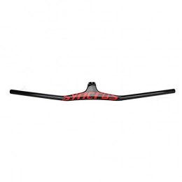 GZSC Manubri per Mountain Bike GZSC Manubrio Mountain MTB Biciclette Riser Grado Uno a Forma di Manubrio Integrato con Stelo UD Opaco / Lucido ADD Ultra-Light Viti Titanio (Color : Red Matte 80x740mm)