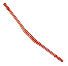 Kaimufei Parti di ricambio Kaimufei Manubrio per bicicletta Mountain Bike Nero / Rosso Manubrio 31, 8 mm 760 mm a forma di rondine Manubrio Parti di biciclette (colore: rosso 760 mm)