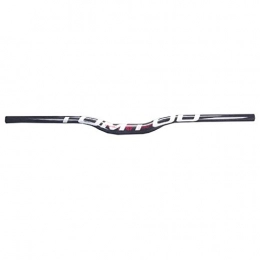 LQCHH Manubri per Mountain Bike LQCHH Ultralight Full Carbon Full 31.8mm Bicycle Manubar Mountain Bike Flat o Riser Un Manubrio a Forma di 3k Bianco Lucido (Color : Rise 620mm)