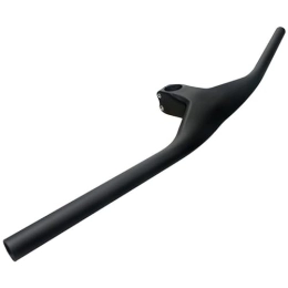 LUOSHUO Parti di ricambio LUOSHUO Manubrio Mtb Completamente carbone Mtb. Bicicletta manubrio in carbonio integrato manubrio mountain bike 600 / 700 / 780 / 800 70-100mm bar piatto 17 gradi (Color: 800-90mm)