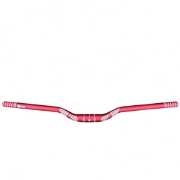 Vobajf Manubri per Mountain Bike Manubri bici Mountain Bike manubrio della bicicletta Super lunga asta in lega di alluminio del manubrio della bici di montagna della bicicletta .Nastro del manubrio ( Colore : Red , Size : 3.18x78cm )