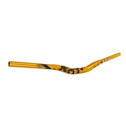 Aoutecen Parti di ricambio Manubrio, Manubrio per Mountain Bike ad Alta Durezza Extra Lungo 31, 8x720mm Facile Pulizia Comodo per Il Ciclismo(Giallo)