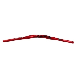 Aoutecen Manubri per Mountain Bike Manubrio, Manubrio per Mountain Bike ad Alta Durezza Extra Lungo 31, 8x720mm Facile Pulizia Comodo per Il Ciclismo(Rosso)