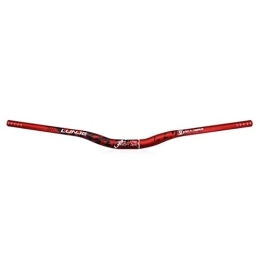 Manubrio MTB 31,8 Mm Lega Di Alluminio Manubrio Riser Per Mountain Bike Discesa DH XC AM 720mm/780mm Alzata Extra Lunga Del Manubrio 30 Mm (Color : Red, Size : 720mm)