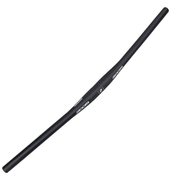 Generic Manubri per Mountain Bike Manubrio MTB Alluminio 31.8 Manubri Bici da Corsa 22.2mm Mountain Bike Riser Handlebar Bicicletta 720mm, Black, Length:720mm