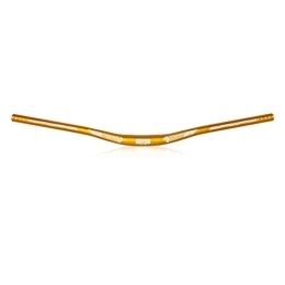 KLWEKJSD Parti di ricambio Manubrio MTB In Lega Di Alluminio 31.8mm*620 / 720 / 780 / 800mm Barra Extra Lunga Manubrio Riser Per Mountain Bike Manubrio Bici A Forma Di Rondine Per XC DH (Color : Gold, Size : 800mm)