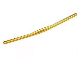 TIST Parti di ricambio Manubrio MTB Manubrio piatto da 620 mm Manubrio MTB in alluminio Manubrio singolo leggero Manubrio dritto (Color : Gold)