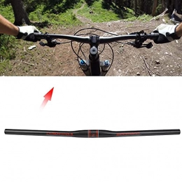 Okuyonic Manubri per Mountain Bike Manubrio, Parte del Manubrio in Fibra di Carbonio Robusto Elevata Durata per Il Trail Riding per Gli Sport scolastici(Etichetta Rossa Dritta 700 * 31, 8 mm)