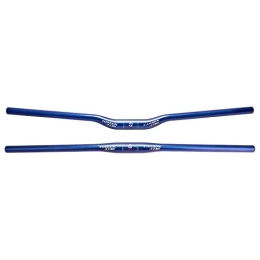 FAXIOAWA Manubri per Mountain Bike Manubrio per mountain bike in fibra di carbonio ad alta resistenza Diametro 31, 8 mm * 580-760 mm Riser / barre piatte Parti di biciclette da montagna ultraleggere per bicicletta XC DH, Blue, Riser Bar 6