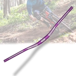 KLWEKJSD Manubri per Mountain Bike Manubrio Per Mountain Bike Lega Di Alluminio Manubrio Riser Lunghezza 31, 8 Mm X 620 / 720 / 780 / 800 Mm Extra Lungo Manubrio Da Bicicletta A Forma Di Rondine Per XC DH (Color : Purple, Size : 800mm)