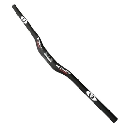 WASHLA Parti di ricambio Mountain Bike Handlebars Carbon Fiber MTB Bike Accessories 31, 8 x 600-760 mm Road Bicycle Handlebar