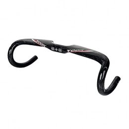 Sharplace Manubri per Mountain Bike Sharplace Manubrio Piegato per Bicicletta Ultraleggero Manubrio Manubrio Integrato per Manubrio Mountain MTB Adatto per Barra Riser per Bici da Corsa da 31, 8 Mm - 31, 8x400mm