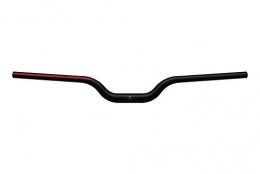 Spank Parti di ricambio Spank Spoon 800, Rise 60 mm - Gruccia da adulto, unisex, colore: Nero / Rosso, 800 mm