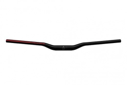 Spank Parti di ricambio Spank Spoon - Gruccia per adulti, 35 mm, Rise 25 mm, unisex, colore: Nero / Rosso, 800 mm